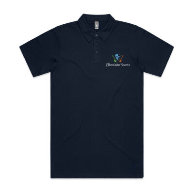 Alien Guitar Secrets Crest Polo Shirt Thumbnail
