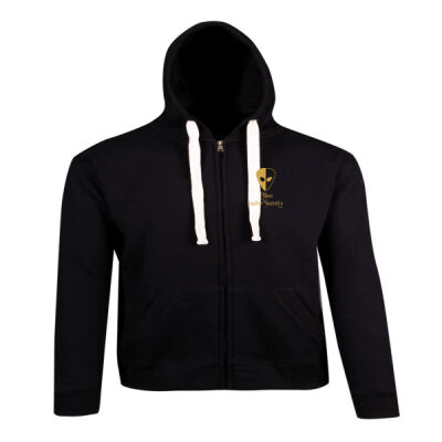 AGS PickFace Mono Gold Brushed Heavy Zip Fleece Hoodie - Brushed Heavy Zip Fleece Hoodie Thumbnail
